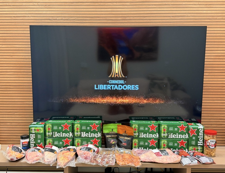 AÇÃO LIBERTADORES TV 65 + KIT CHURRASCO 🔥🥩🚀