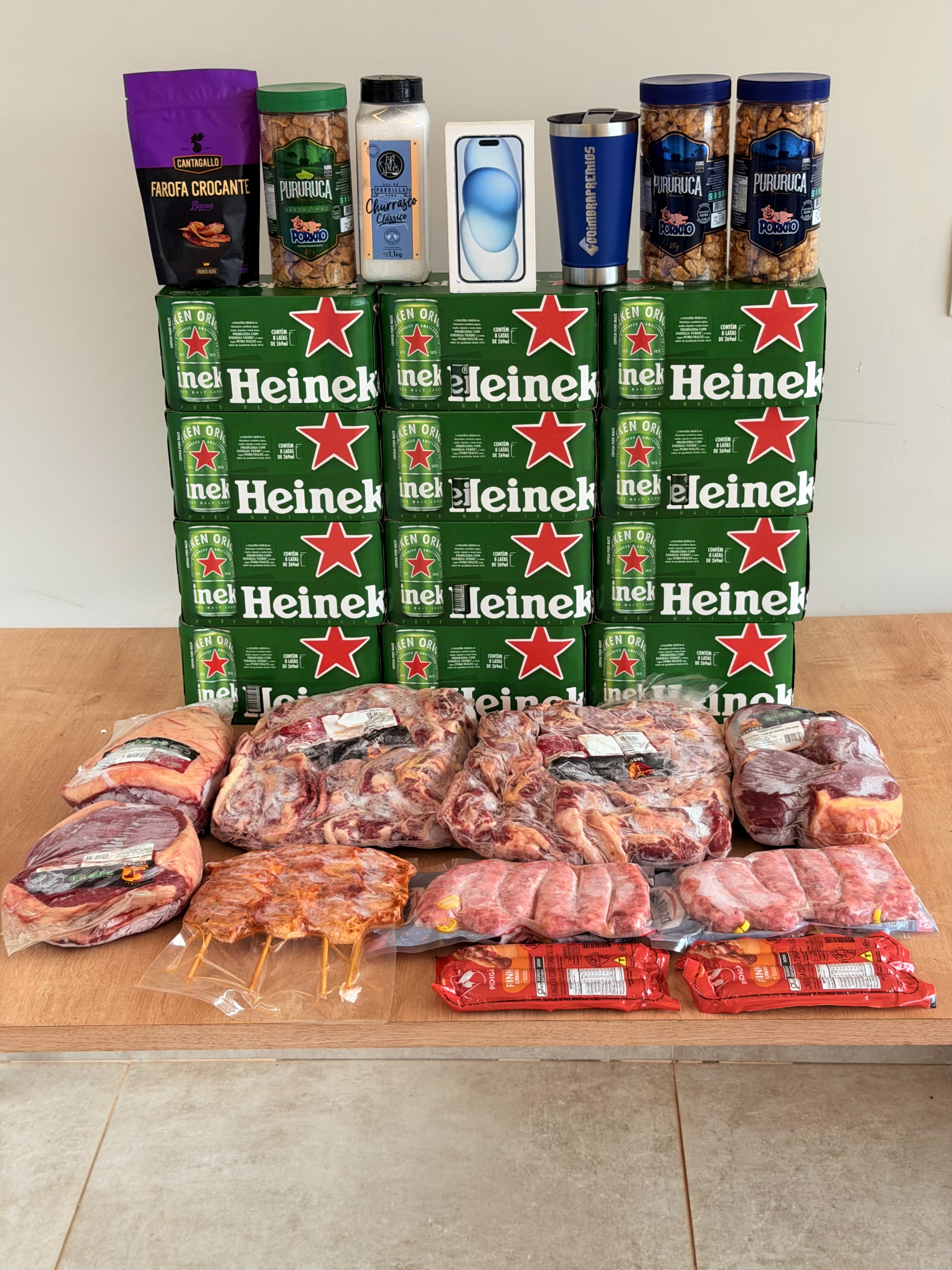 KIT IPHONE + KIT CHURRASCO 📱🔥🥩🍻